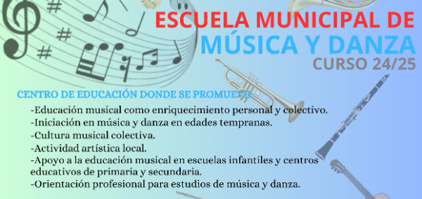  Escuela Municipal de Música y Danza-Curso 24/25