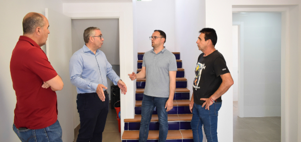 El Ayuntamiento de Los Palacios y Villafranca ultima las obras del edificio destinado a servicios sanitarios en Los Chapatales