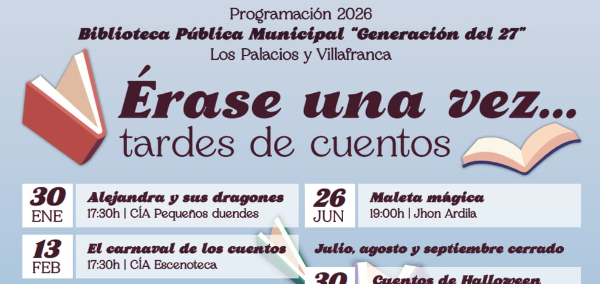 Tarde de cuentos en la Biblioteca Generación del 27