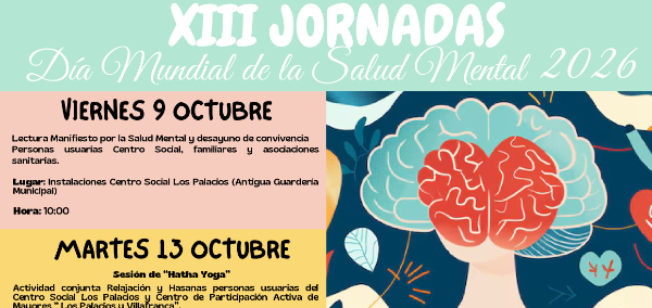 XIII Jornadas por el Día Mundial de la Salud Mental 