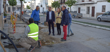 Mejora de las infraestructuras y accesibilidad de la calle Buenavista de Los Palacios y Villafranca con cargo al PFEA