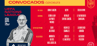 Los palaciegos Jesús Navas, Fabián Ruiz y Gavi, convocados para la Fase Final de la UEFA Nations League